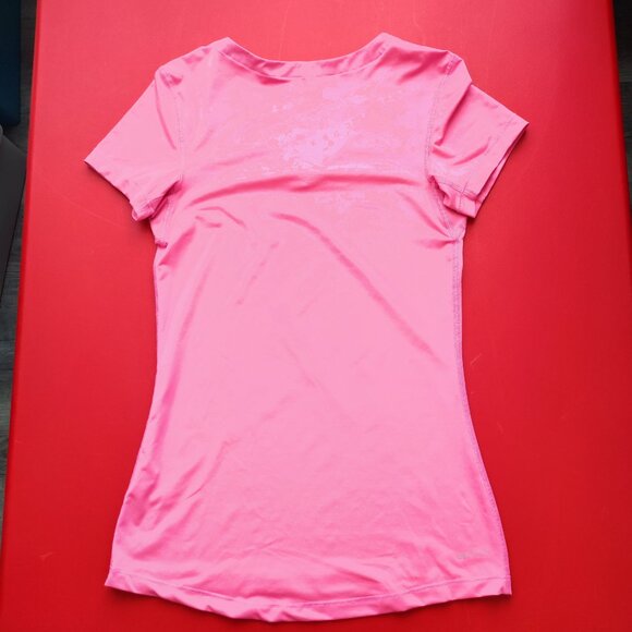 Nike Pro Dri-Fit athletic shirt pink women's size S - Picture 3 of 5